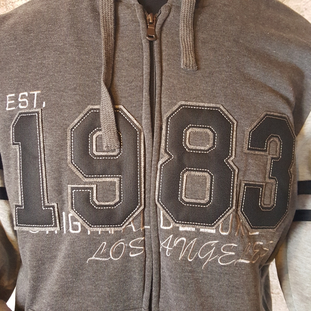 LAST ONE!! LARGE Varsity Full Zip Hoodie - Picture 2 of 9